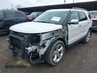 2015 Ford Explorer Limited with VIN 1FM5K7F85FGC60203, listed as a IAAI auction lot 41910664 with 111,100 mi miles and . Bid and sale history available at carsss.com. Image 2.