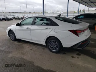 2024 Hyundai Elantra SEL with VIN KMHLM4DGXRU696092, listed as a Copart auction lot 51510445 with 18,745 mi miles and Non Repairable. Bid and sale history available at carsss.com. Image 2.