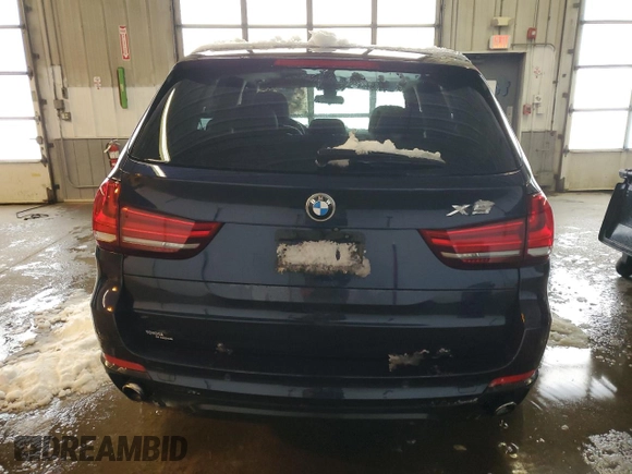 2016 BMW X5 xDrive35i with VIN 5UXKR0C51G0S89100, listed as a Copart auction lot 49519204 with 77,281 mi miles and Salvage Title. Bid and sale history available at carsss.com. Image 6.