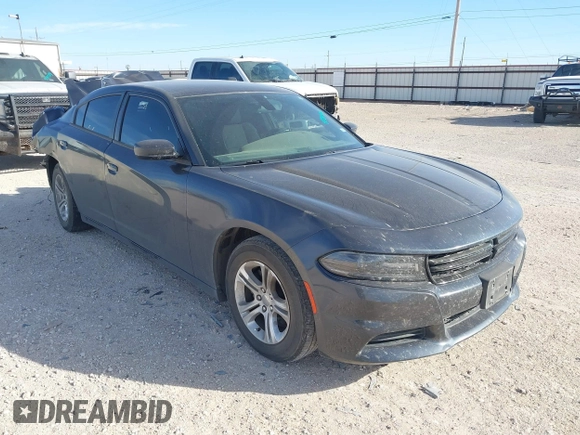 2019 Dodge Charger SXT with VIN 2C3CDXBG2KH658121, listed as a IAAI auction lot 41781901 with 125,634 mi miles. Bid and sale history available at carsss.com. Image 1.