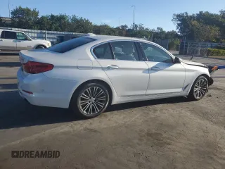 2019 BMW 5 Series 540i xDrive with VIN WBAJE7C58KWW09923, listed as a Copart auction lot 50146235 with 42,440 mi miles and Non Repairable. Bid and sale history available at carsss.com. Image 3.