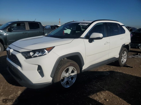 2019 Toyota RAV4 XLE with VIN 2T3W1RFV3KW014567, listed as a Copart auction lot 46988425 with NaN miles and Salvage Title. Bid and sale history available at carsss.com. Image 1.