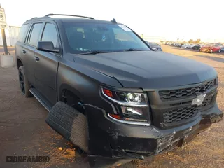 2017 Chevrolet Tahoe LS with VIN 1GNSCAKC6HR352429, listed as a IAAI auction lot 41607841 with 100,578 mi miles. Bid and sale history available at carsss.com. Image 1.