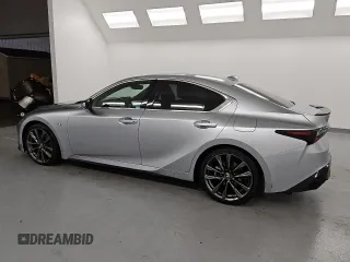 2023 Lexus IS 350 F Sport with VIN JTHGZ1B25P5068895, listed as a Copart auction lot 53993475 with 24,750 mi miles and Clean title. Bid and sale history available at DreamBid. Image 2.