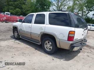 2002 Chevrolet Tahoe LS z VIN 1GNEC13Z12R145907, wystawiony jako IAAI lot #42144771 z przebiegiem 308 201 mil mil oraz . Historia ofert i sprzedaży dostępna na DreamBid. Obrazek 3.