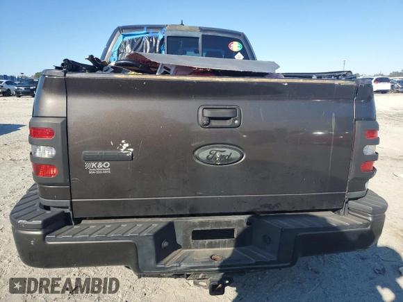 2006 Ford F-150 STX with VIN 1FTRF02206KB75379, listed as a Copart auction lot 88476775 with 109,101 mi miles and Salvage Title. Bid and sale history available at carsss.com. Image 6.