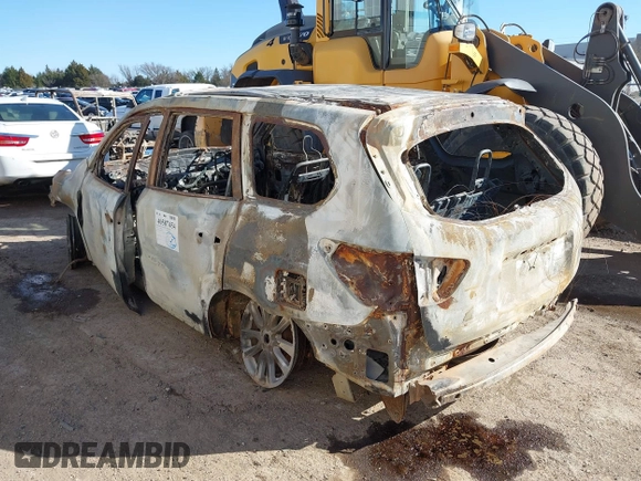 2013 Nissan Pathfinder SL with VIN 5N1AR2MNXDC640471, listed as a IAAI auction lot 40587454 with 1 mi miles. Bid and sale history available at carsss.com. Image 3.
