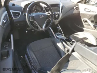 2013 Hyundai Veloster w/Gray Int with VIN KMHTC6AD6DU154098, listed as a Copart auction lot 77260374 with 159,049 mi miles and Non Repairable. Bid and sale history available at carsss.com. Image 8.