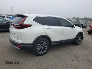2020 Honda CR-V with VIN NY77515, listed as a Copart auction lot 55451825 with 32,672 mi miles and Salvage title. Bid and sale history available at DreamBid. Image 3.