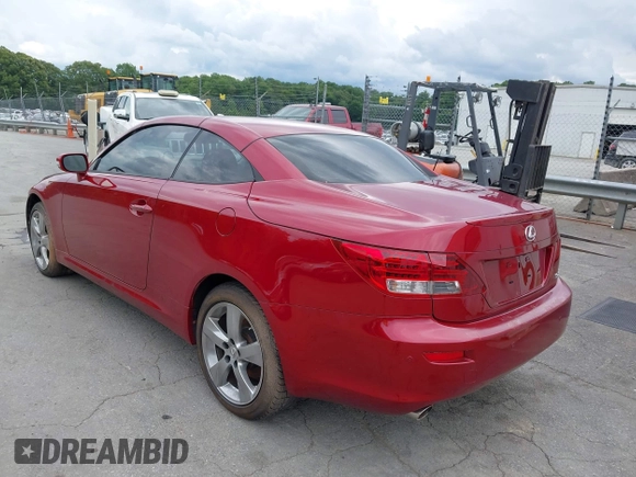 2012 Lexus IS 250 C с VIN JTHFF2C26C2523533, выставлен на аукционе IAAI как лот 42402122 с пробегом Не указан миль и . История ставок и продаж доступна на DreamBid. Изображение 3.