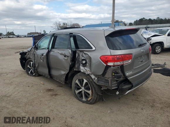 2017 Kia Sorento EX with VIN 5XYPH4A56HG222976, listed as a Copart auction lot 44012195 with 141,932 mi miles and Salvage title. Bid and sale history available at DreamBid. Image 2.