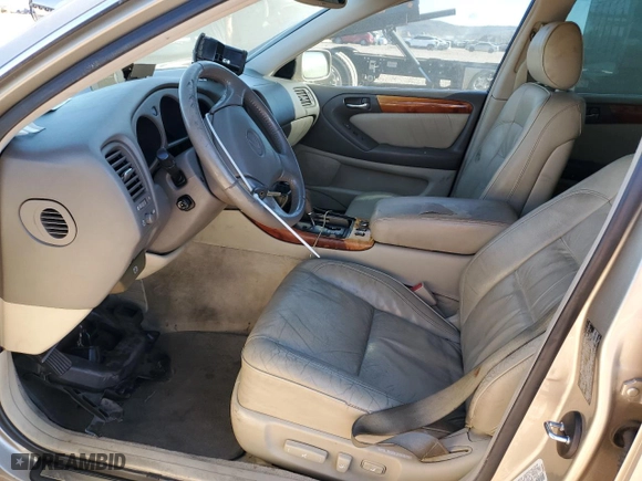 1999 Lexus GS 300 Luxury Perform Sdn with VIN JT8BD68S2X0047187, listed as a Copart auction lot 84441904 with 204,509 mi miles and Clean Title. Bid and sale history available at carsss.com. Image 7.