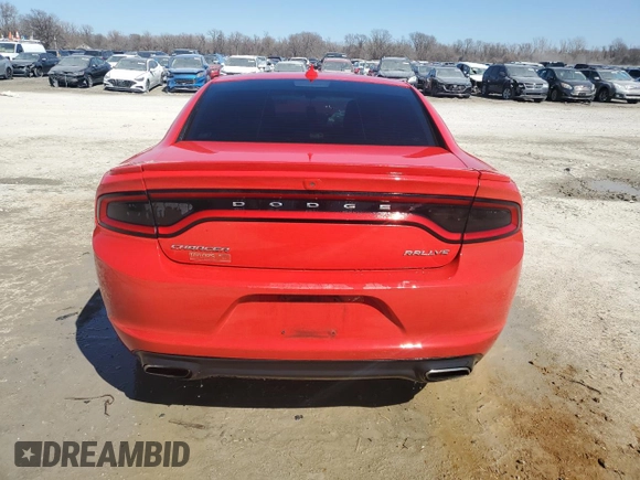2015 Dodge Charger SXT with VIN 2C3CDXHG2FH916313, listed as a Copart auction lot 48494305 with 121,770 mi miles and Salvage Title. Bid and sale history available at DreamBid. Image 6.