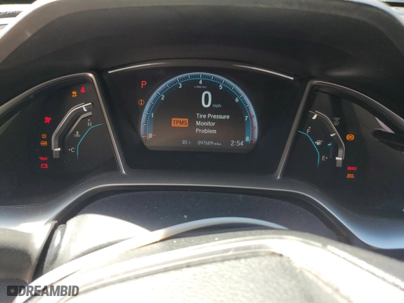 2016 Honda Civic Sedan EX with VIN 19XFC2F73GE078176, listed as a Copart auction lot 50272235 with 97,609 mi miles and Salvage Title. Bid and sale history available at carsss.com. Image 9.