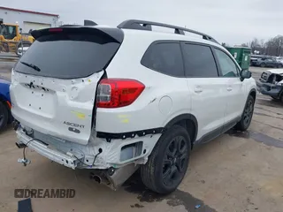 2023 Subaru Ascent Onyx with VIN 4S4WMAHD5P3439677, listed as a IAAI auction lot 41554153 with 14,161 mi miles and . Bid and sale history available at DreamBid. Image 4.
