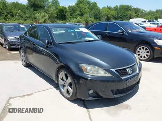 2012 Lexus IS 250 with VIN JTHBF5C23C5166231, listed as a IAAI auction lot 42701663 with 171,907 mi miles and . Bid and sale history available at DreamBid. Image 1.