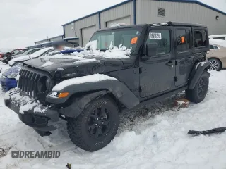2023 Jeep Wrangler Sport z VIN 1C4HJXDG6PW597405, wystawiony jako Copart lot #88909255 z przebiegiem Nie podano mil oraz Szkoda całkowita • Salvage title. Historia ofert i sprzedaży dostępna na DreamBid. Obrazek 1.