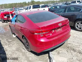 2018 Hyundai Elantra SE with VIN KMHD74LF6JU580817, listed as a IAAI auction lot 41746131 with 108,999 mi miles. Bid and sale history available at carsss.com. Image 3.