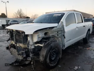 2018 Nissan Titan SV z VIN 1N6AA1EJ1JN537115, wystawiony jako Copart lot #88761325 z przebiegiem 127 079 mil mil oraz Szkoda całkowita • Salvage title. Historia ofert i sprzedaży dostępna na DreamBid. Obrazek 1.