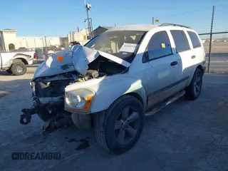 2005 Dodge Durango SXT with VIN 1D4HD38K25F604400, listed as a IAAI auction lot 41409928 with 158,363 mi miles and . Bid and sale history available at DreamBid. Image 2.
