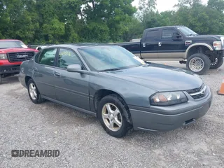 2004 Chevrolet Impala with VIN 2G1WF52E849351953, listed as a IAAI auction lot 42745918 with 131,885 mi miles and . Bid and sale history available at DreamBid. Image 1.