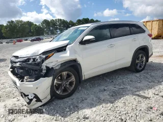 2018 Toyota Highlander Limited z VIN 5TDDZRFH2JS905752, wystawiony jako Copart lot #65187645 z przebiegiem 142 054 mil mil oraz Nie do naprawy • Non repairable. Historia ofert i sprzedaży dostępna na DreamBid. Obrazek 1.