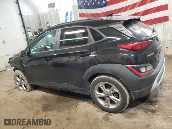 2022 Hyundai Kona SEL with VIN KM8K6CAB0NU818879, listed as a Copart auction lot 48735765 with 48,914 mi miles and Salvage Title. Bid and sale history available at DreamBid. Image 2.