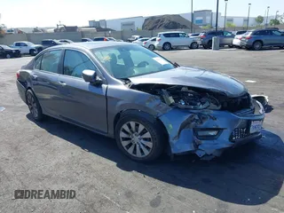 2015 Honda Accord EX-L с VIN 1HGCR2F83FA140236, выставлен на аукционе IAAI как лот 42261863 с пробегом 90 335 миль миль и . История ставок и продаж доступна на DreamBid. Изображение 1.
