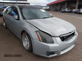 2008 Nissan Maxima 3.5 SL with VIN 1N4BA41E78C801791, listed as a IAAI auction lot 41519054 with 166,368 mi miles. Bid and sale history available at carsss.com. Image 1.