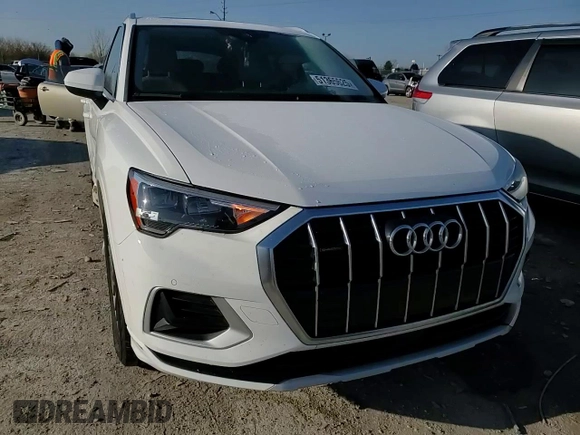 2022 Audi Q3 Premium with VIN WA1AUCF31N1001715, listed as a Copart auction lot 51365625 with 27,666 mi miles and Non repairable. Bid and sale history available at DreamBid. Image 12.