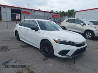 2022 Honda Civic Sport z VIN 2HGFE2F58NH560122, wystawiony jako IAAI lot #41193826 z przebiegiem 50 005 mil mil oraz . Historia ofert i sprzedaży dostępna na DreamBid. Obrazek 1.