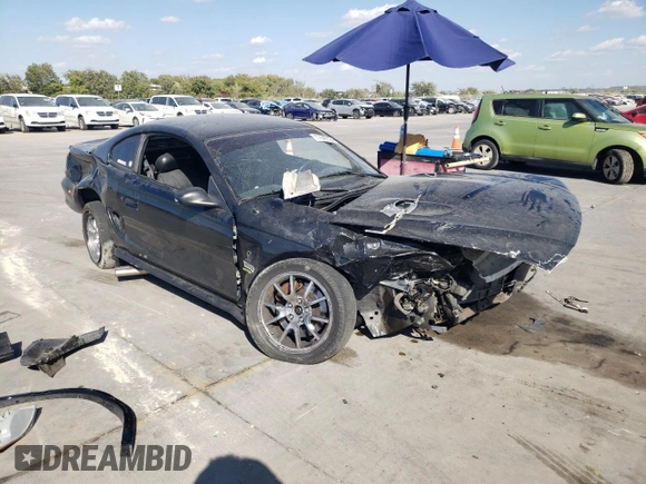 1996 Ford Mustang Cobra with VIN 1FALP47V1TF119779, listed as a Copart auction lot 77640024 with 202,819 mi miles and Salvage Title. Bid and sale history available at carsss.com. Image 4.