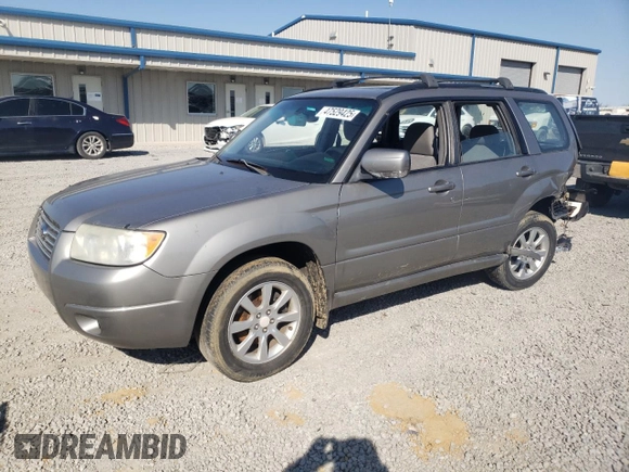 2006 Subaru Forester 2.5 X w/Premium Pkg with VIN JF1SG65636H748326, listed as a Copart auction lot 47529425 with 178,186 mi miles and Salvage Title. Bid and sale history available at carsss.com. Image 1.