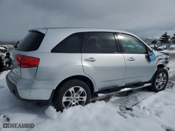 2007 Acura MDX Tech Pkg with VIN 2HNYD283X7H521681, listed as a Copart auction lot 44910795 with 83,326 mi miles and Salvage Title. Bid and sale history available at carsss.com. Image 3.