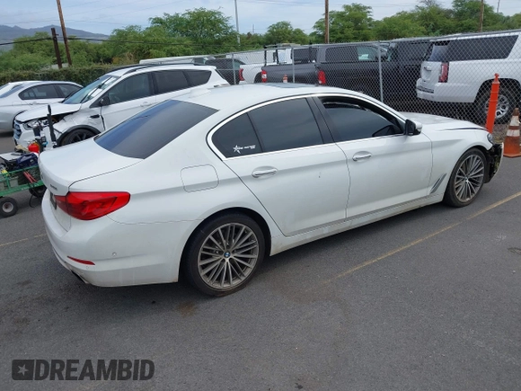 2017 BMW 5 Series 540i with VIN WBAJE5C31HG914346, listed as a IAAI auction lot 41828268 with 96,686 mi miles and . Bid and sale history available at DreamBid. Image 4.