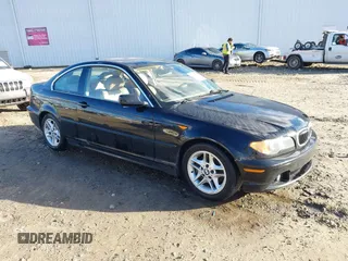2004 BMW 3 Series 325Ci with VIN WBABD33404PL04369, listed as a IAAI auction lot 41234278 with 166,092 mi miles and . Bid and sale history available at carsss.com. Image 1.