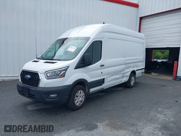 2023 Ford Transit Cargo with VIN 1FTBW3XG1PKB89459, listed as a IAAI auction lot 39961794 with 6,756 mi miles and . Bid and sale history available at carsss.com. Image 17.
