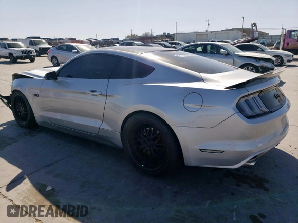 2017 Ford Mustang GT with VIN 1FA6P8CF9H5266934, listed as a Copart auction lot 50248285 with 75,138 mi miles and Salvage title. Bid and sale history available at DreamBid. Image 2.