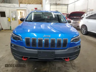 2019 Jeep Cherokee Trailhawk with VIN 1C4PJMBX4KD478219, listed as a Copart auction lot 60919595 with 42,726 mi miles and Salvage title. Bid and sale history available at DreamBid. Image 5.