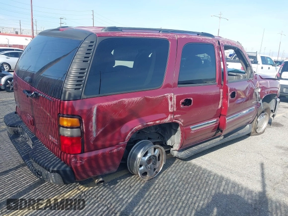 2005 GMC Yukon SLE with VIN 1GKEC13V65R266530, listed as a IAAI auction lot 41831253 with 1 mi miles. Bid and sale history available at carsss.com. Image 4.