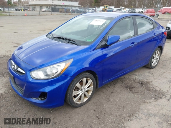 2012 Hyundai Accent GLS z VIN KMHCU4AE8CU115781, wystawiony jako IAAI lot #42057951 z przebiegiem 150 441 mil mil oraz . Historia ofert i sprzedaży dostępna na DreamBid. Obrazek 2.