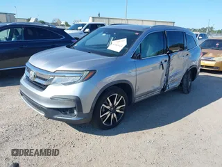 2019 Honda Pilot Elite with VIN 5FNYF6H00KB001016, listed as a IAAI auction lot 42583325 with 133,327 mi miles and . Bid and sale history available at DreamBid. Image 17.