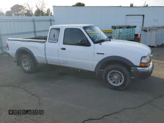 1999 Ford Ranger XL with VIN 1FTZR15V3XPA33938, listed as a Copart auction lot 49682405 with 230,399 mi miles and Salvage Title. Bid and sale history available at carsss.com. Image 4.