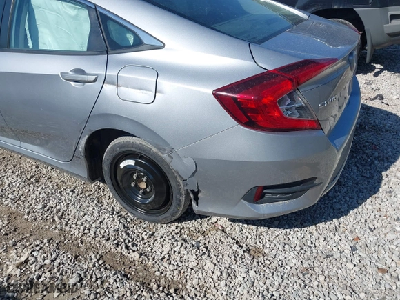 2019 Honda Civic Sedan LX with VIN 2HGFC2F66KH543815, listed as a IAAI auction lot 41883765 with 83,762 mi miles. Bid and sale history available at carsss.com. Image 6.