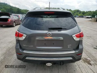 2015 Nissan Pathfinder Platinum z VIN 5N1AR2MM8FC695270, wystawiony jako Copart lot #62685795 z przebiegiem 111 998 mil mil oraz Szkoda całkowita • Salvage title. Historia ofert i sprzedaży dostępna na DreamBid. Obrazek 6.