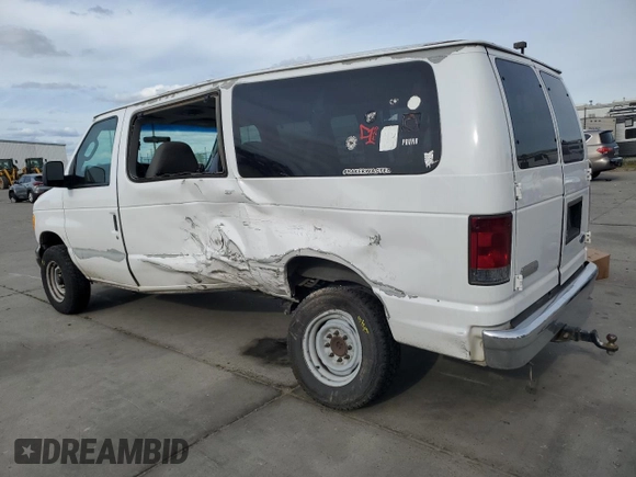 2006 Ford Econoline Passenger XL with VIN 1FBNE31L96HA61105, listed as a Copart auction lot 51996365 with 306,164 mi miles and Salvage title. Bid and sale history available at DreamBid. Image 2.