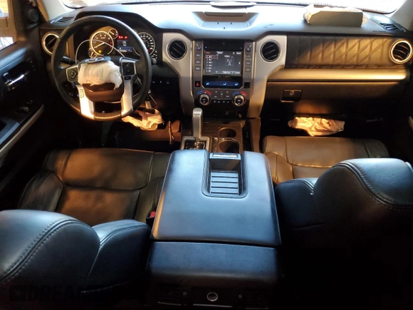 2015 Toyota Tundra Platinum z VIN 5TFGY5F11FX188886, wystawiony jako Copart lot #86793534 z przebiegiem 107 043 mil mil oraz Szkoda całkowita • Salvage title. Historia ofert i sprzedaży dostępna na DreamBid. Obrazek 8.