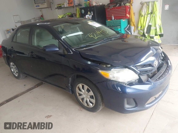 2013 Toyota Corolla L with VIN 5YFBU4EE8DP217364, listed as a IAAI auction lot 42144930 with 164,721 mi miles and . Bid and sale history available at DreamBid. Image 1.