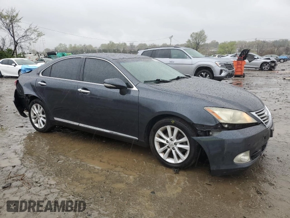 2010 Lexus ES 330 with VIN JTHBK1EG3A2352489, listed as a Copart auction lot 52097905 with 25,269 mi miles and Salvage Title. Bid and sale history available at DreamBid. Image 4.