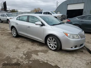 2011 Buick LaCrosse CXS with VIN 1G4GE5EDXBF180351, listed as a Copart auction lot 80424394 with 77,224 mi miles and Salvage Title. Bid and sale history available at carsss.com. Image 4.